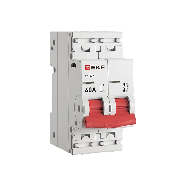 Выключатель нагрузки ВН-63N 2P 40А PROXIMA EKF 