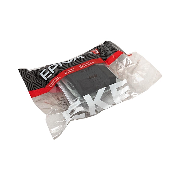 Механизм розетки HDMI+RJ45 (cat5), черный Эпика EKF
