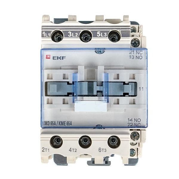 Контактор КМЭ-3 65А 1NO+1NC 110В AC EKF