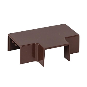 Угол T-образный (25x16) (4 шт) темное дерево EKF-Plast 