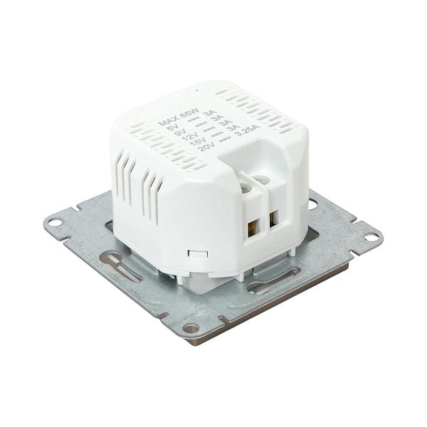 Механизм розетки USB-С, быстрая, шампань Эпика EKF