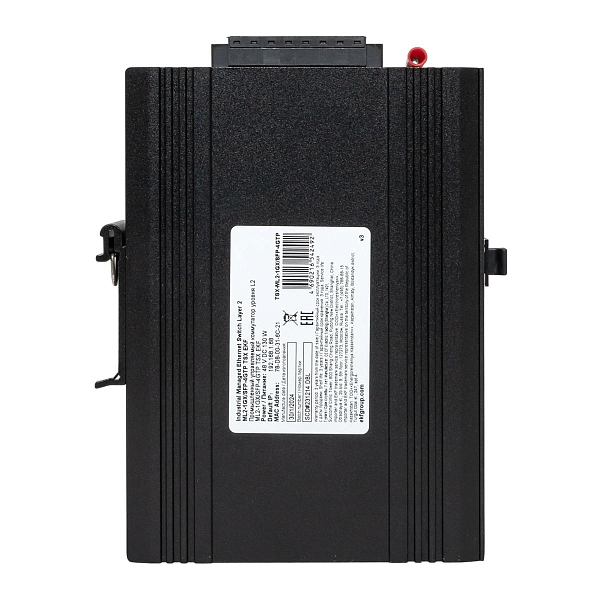 Промышленный управляемый коммутатор уровня L2 ML2-1GX/SFP-4GTP, 1 порт 1000Base-X SFP, 4 порта 10/100/1000Base-T(X) RJ45 c PoE, монтаж на динрейку TSX EKF