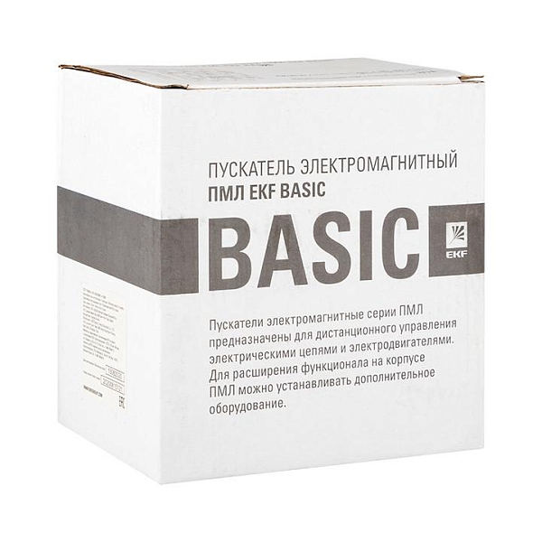 Пускатель электромагнитный серии ПМЛ-4160ДМ 80А 230В EKF Basic