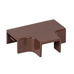 Угол T-образный (15x10) (4 шт) темное дерево EKF-Plast 