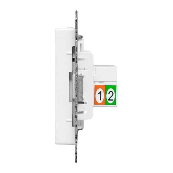 Механизм розетки RJ11, белый Эпика EKF