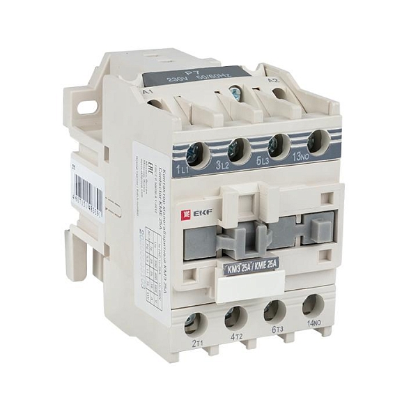 Контактор КМЭ-2 25А 1NO 400В AC EKF