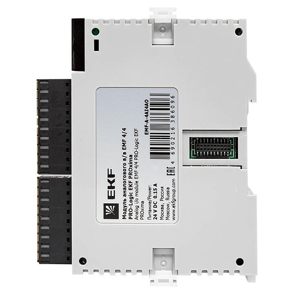 Модуль аналогового в/в EMF 4/4 PRO-Logic EKF (с поверкой)