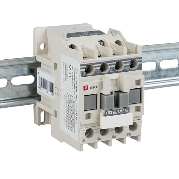 Контактор КМЭ-1 9А 1NO 110В AC EKF